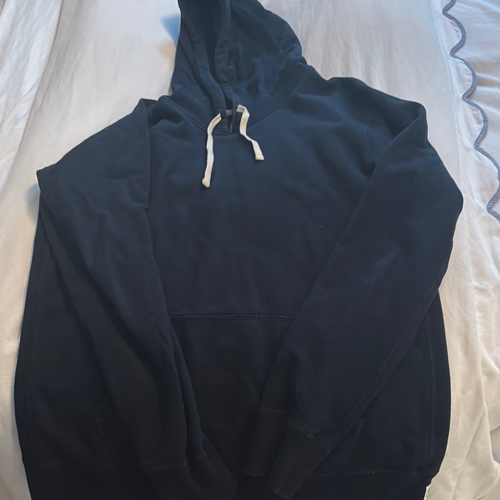 Reigning Champ Black Sweatshirt Hoodie Casual Essential